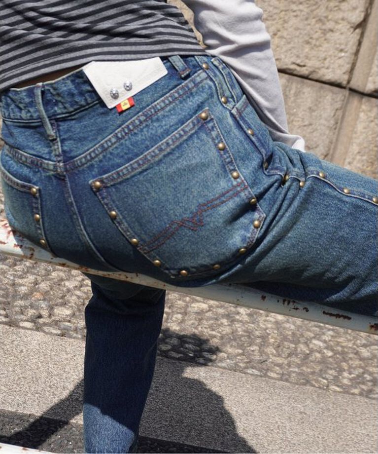 Oriens JOURNAL STANDARD「別注【Cimarron×Oriens】STUDS Denim：スタッズデニム」|デニム|