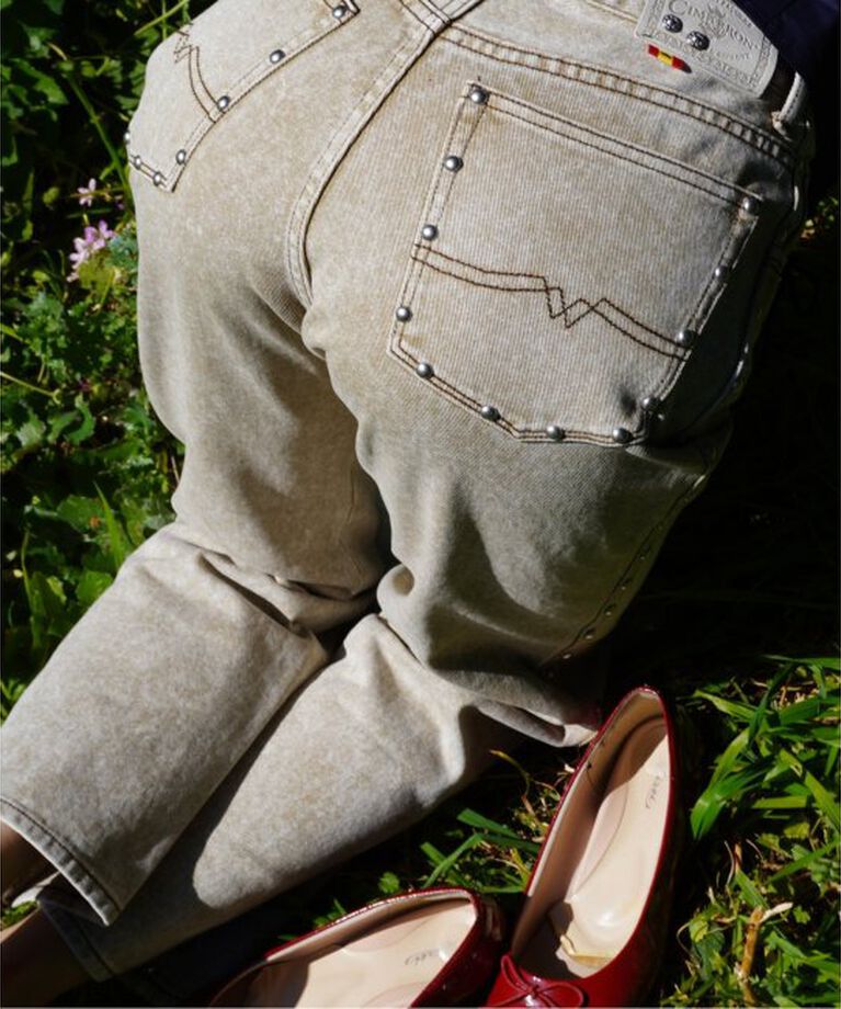 Oriens JOURNAL STANDARD「別注【Cimarron×Oriens】STUDS Denim：スタッズデニム」|デニム|