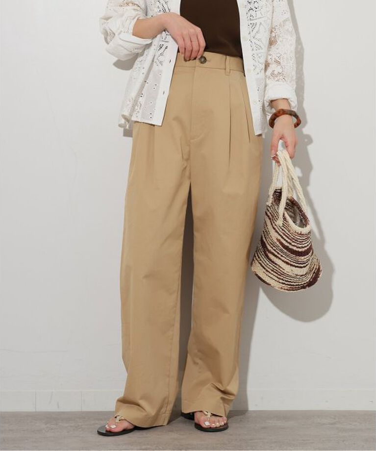 JOURNAL STANDARD relume「コットンツイル2タックパンツ」|その他|