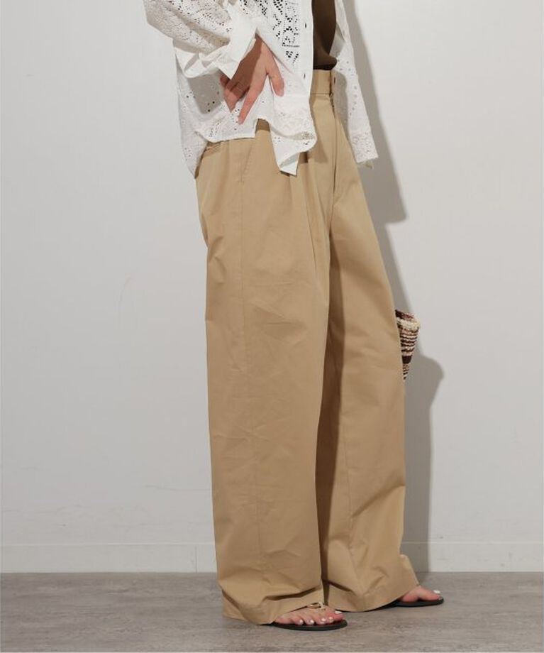 JOURNAL STANDARD relume「コットンツイル2タックパンツ」|その他|