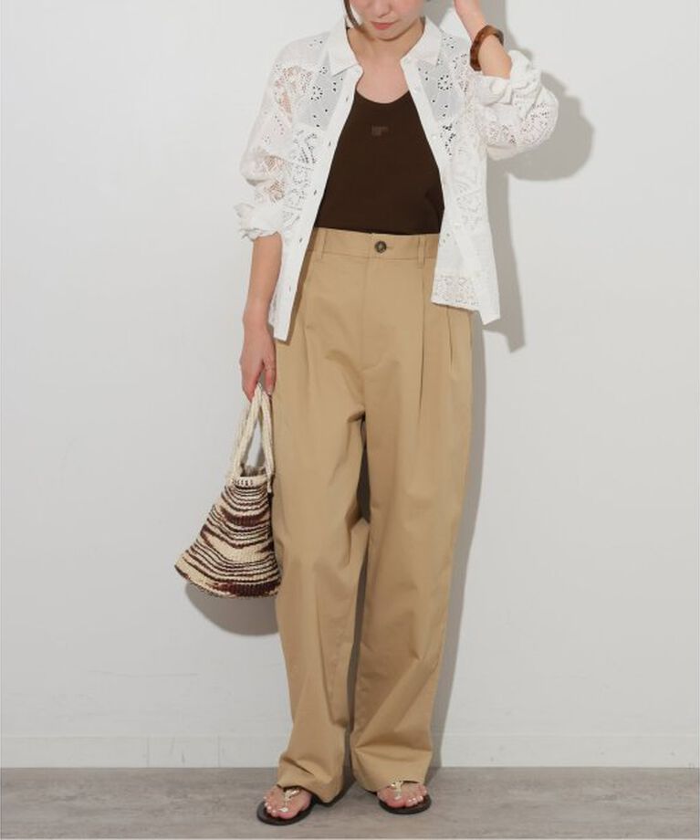 JOURNAL STANDARD relume「コットンツイル2タックパンツ」|その他|