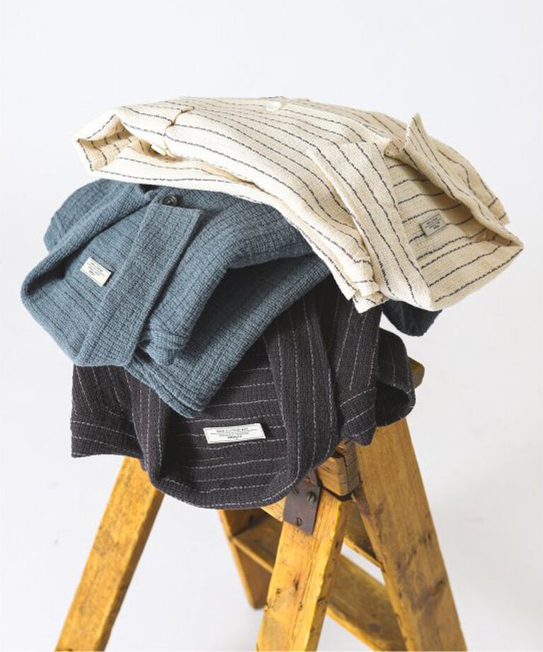 JOURNAL STANDARD relume「C/Lバスケット ピンストライプシャツ」|シャツ・ブラウス|