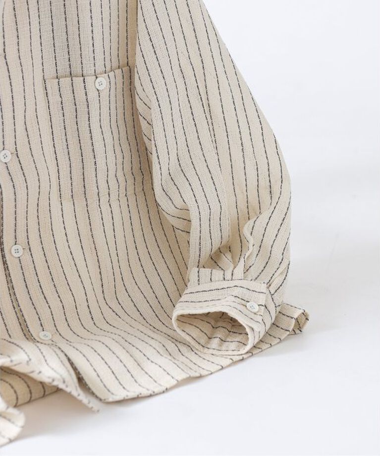 JOURNAL STANDARD relume「C/Lバスケット ピンストライプシャツ」|シャツ・ブラウス|