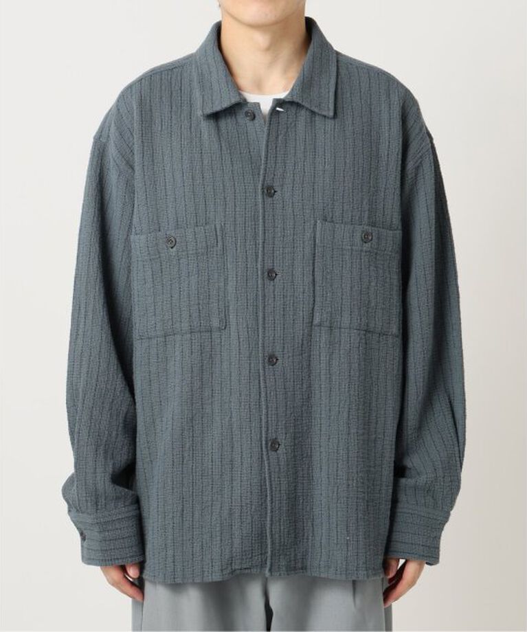 JOURNAL STANDARD relume「C/Lバスケット ピンストライプシャツ」|シャツ・ブラウス|