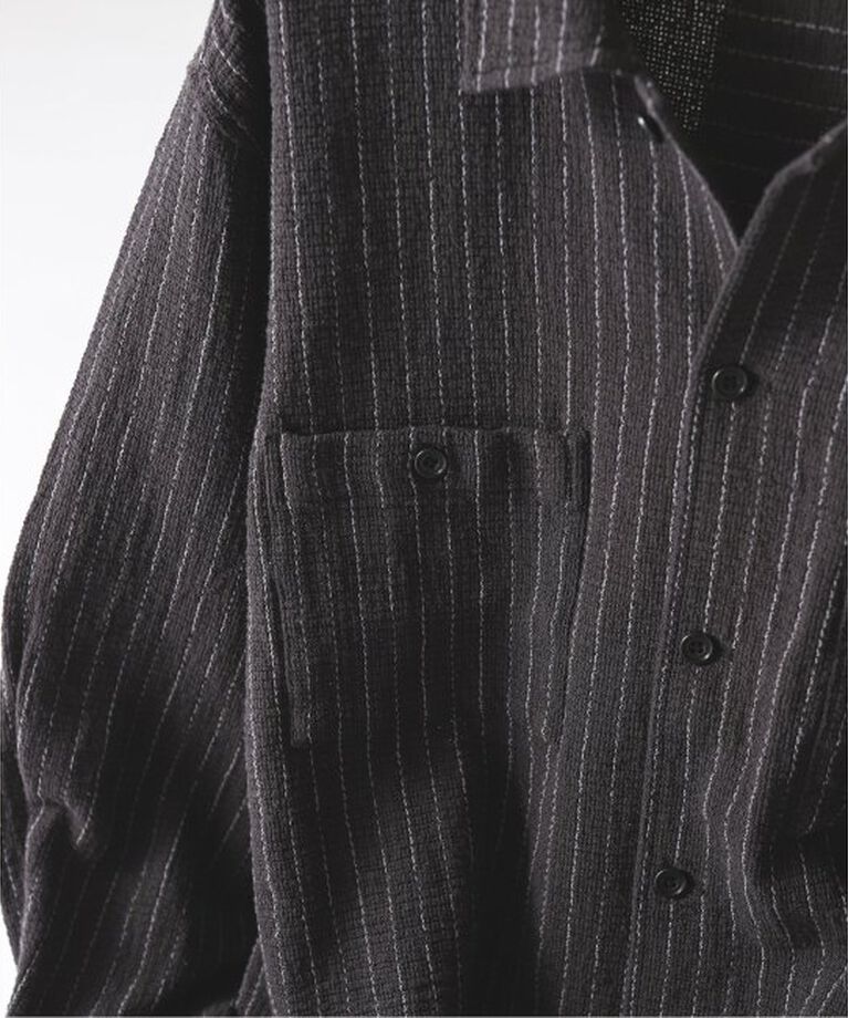 JOURNAL STANDARD relume「C/Lバスケット ピンストライプシャツ」|シャツ・ブラウス|