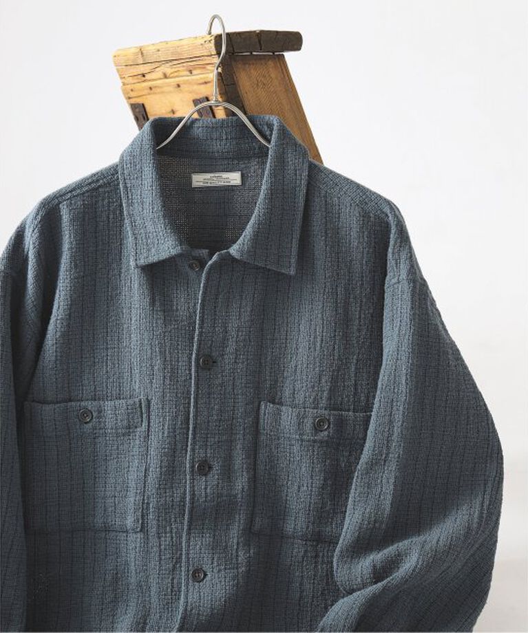 JOURNAL STANDARD relume「C/Lバスケット ピンストライプシャツ」|シャツ・ブラウス|