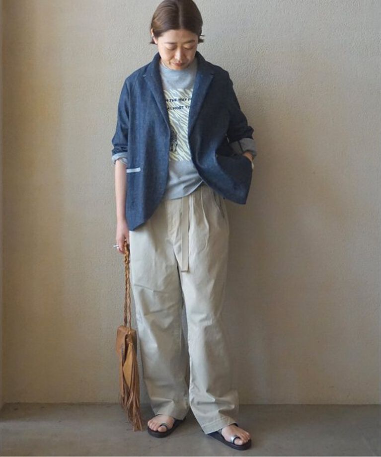 journal standard luxe「チノ タックテーパーパンツ」|チノ|