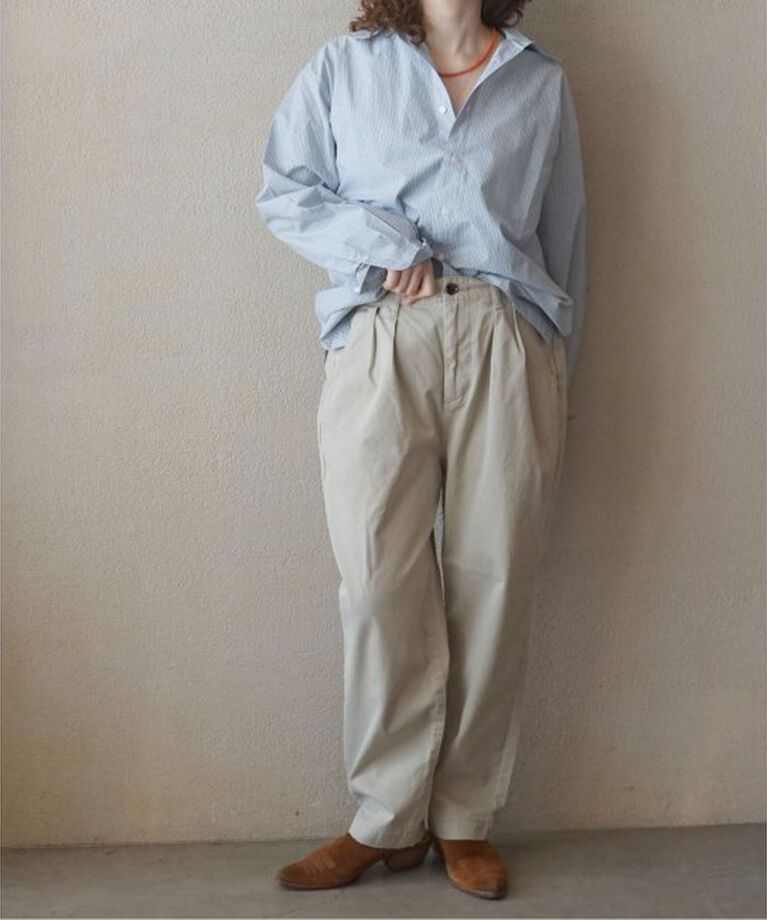 journal standard luxe「チノ タックテーパーパンツ」|チノ|