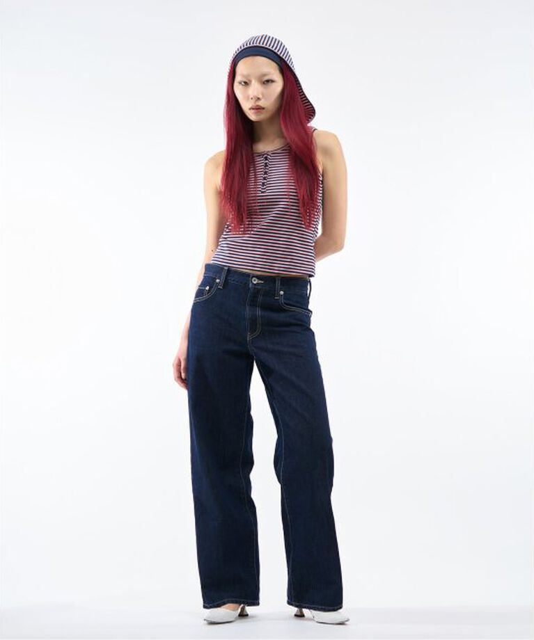 Oriens JOURNAL STANDARD「ボーダーフーディー タンクトップ」|タンクトップ|
