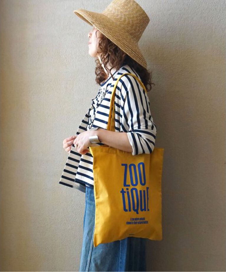 journal standard luxe「ZOOtiQuE tote」|トートバッグ|マスタード