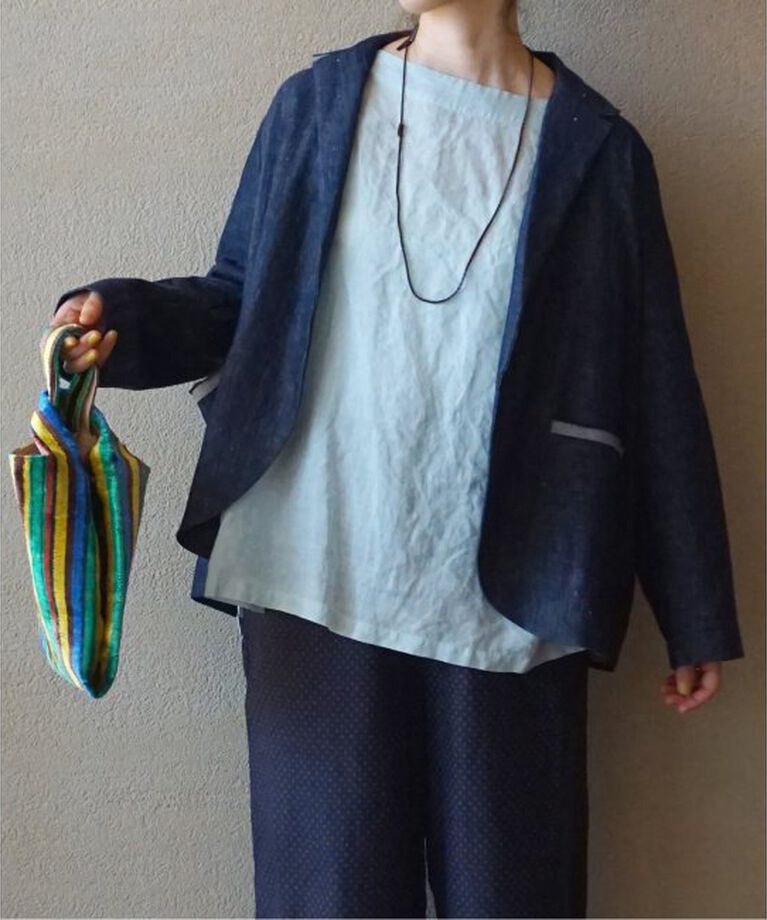 journal standard luxe「エアリーリネンボートネックブラウス」|シャツ・ブラウス|