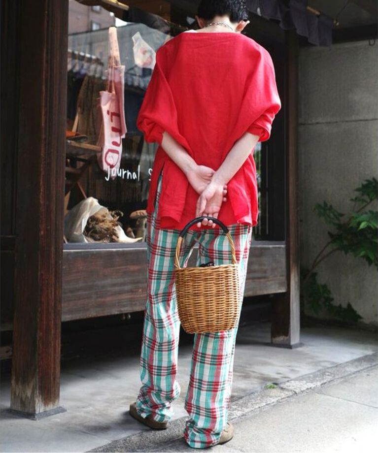 journal standard luxe「エアリーリネンボートネックブラウス」|シャツ・ブラウス|