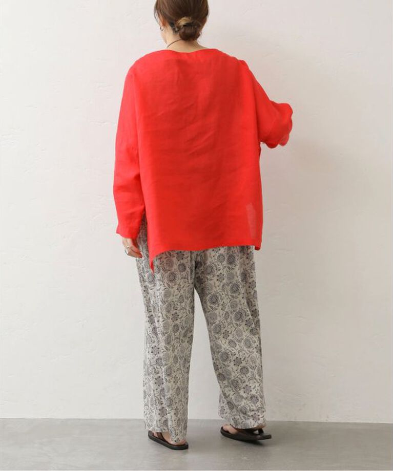 journal standard luxe「エアリーリネンボートネックブラウス」|シャツ・ブラウス|