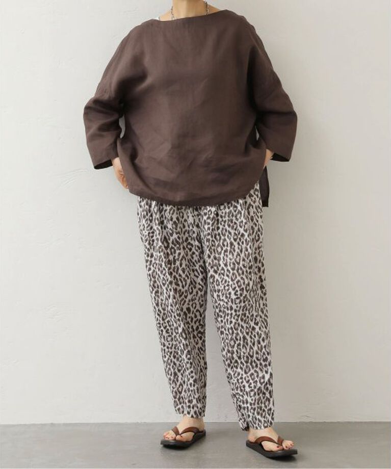 journal standard luxe「エアリーリネンボートネックブラウス」|シャツ・ブラウス|