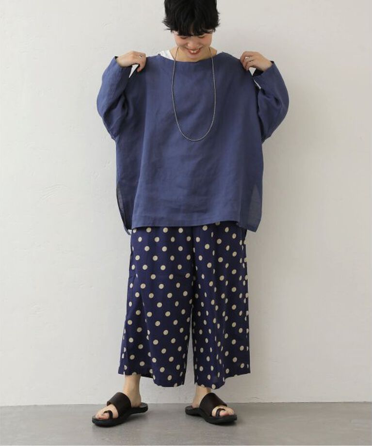 journal standard luxe「エアリーリネンボートネックブラウス」|シャツ・ブラウス|