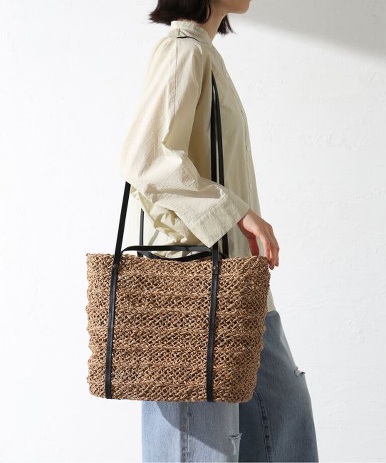 JOURNAL STANDARD relume「【BAGMATI/バグマティ】レザーハンドルカゴTOTE BIG」|トートバッグ|