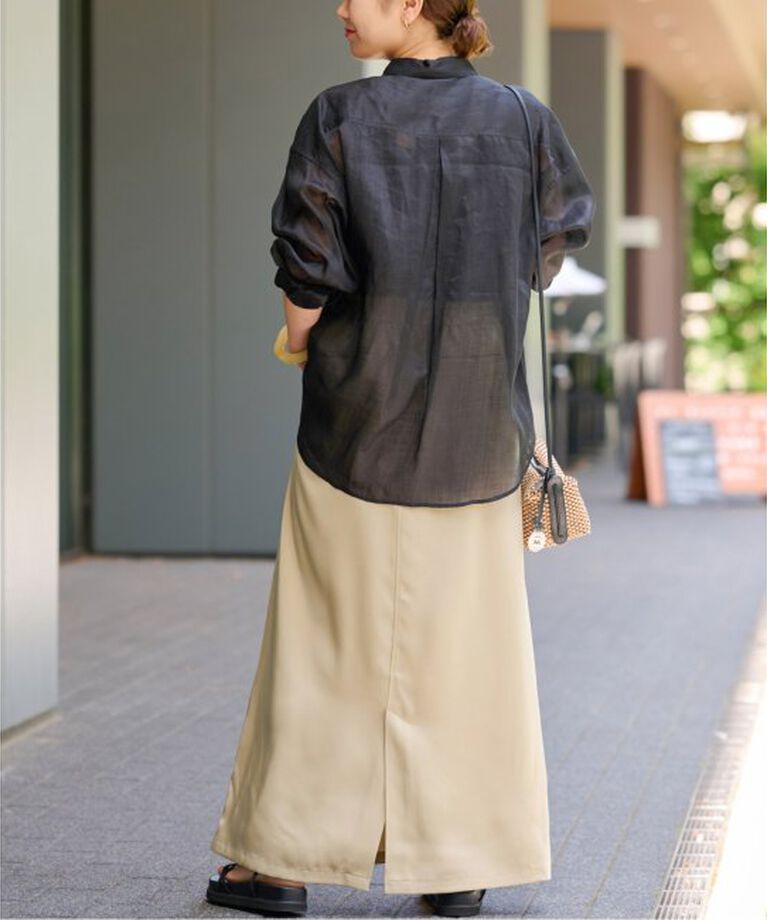 JOURNAL STANDARD relume「《予約》ヴィンテージサテンベイカースカート」|スカート|