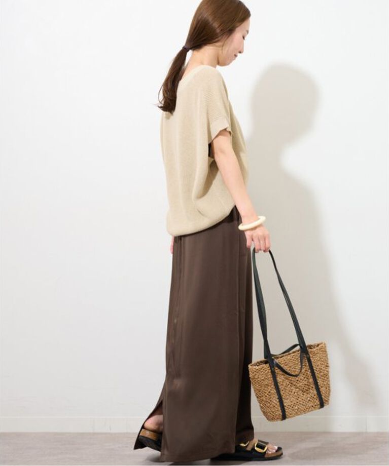 JOURNAL STANDARD relume「《予約》ヴィンテージサテンベイカースカート」|スカート|