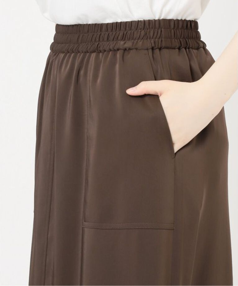 JOURNAL STANDARD relume「《予約》ヴィンテージサテンベイカースカート」|スカート|