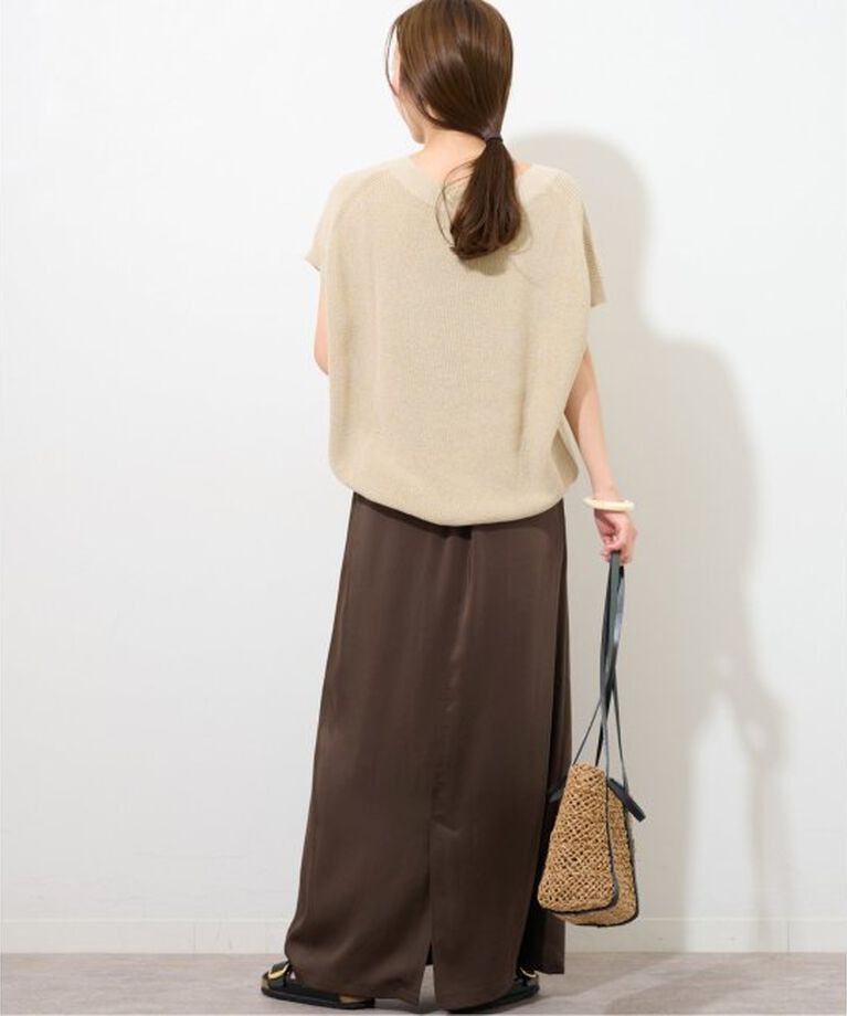 JOURNAL STANDARD relume「《予約》ヴィンテージサテンベイカースカート」|スカート|