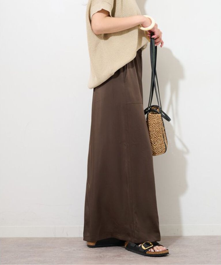 JOURNAL STANDARD relume「《予約》ヴィンテージサテンベイカースカート」|スカート|