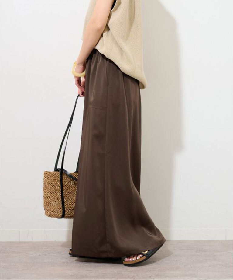 JOURNAL STANDARD relume「《予約》ヴィンテージサテンベイカースカート」|スカート|