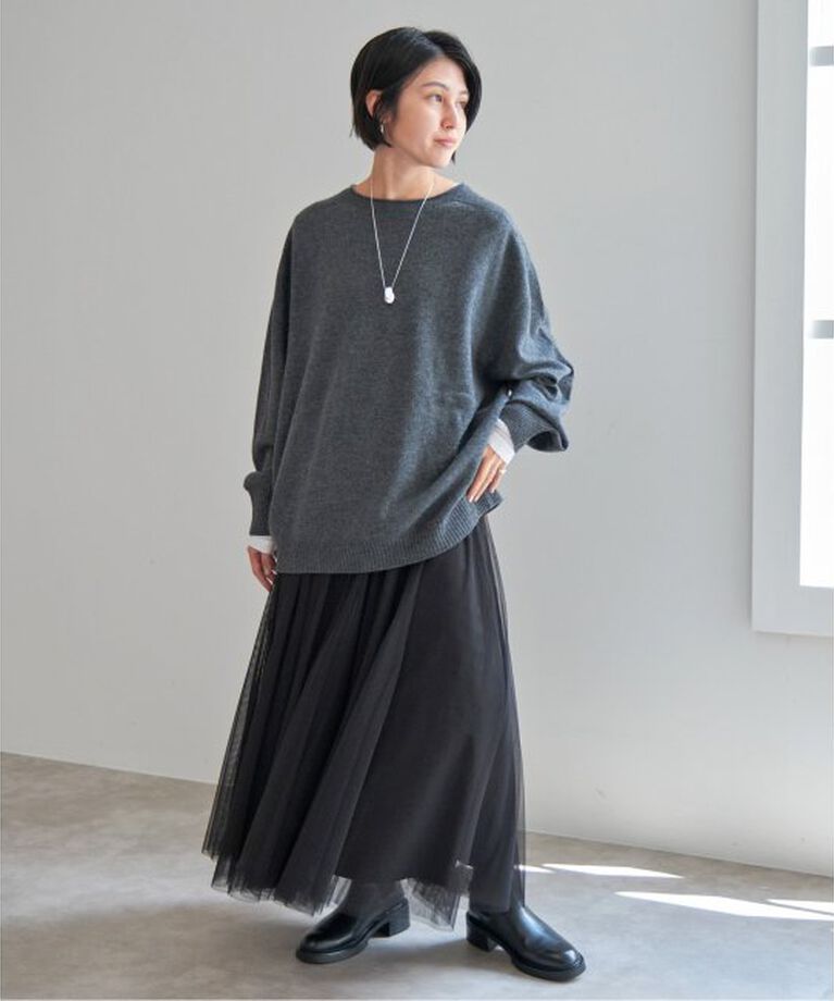 Spick and Span「≪追加≫チュールスカート」|スカート|