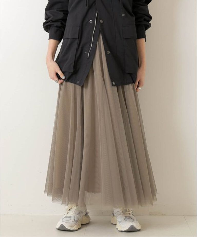 Spick and Span「≪追加≫チュールスカート」|スカート|