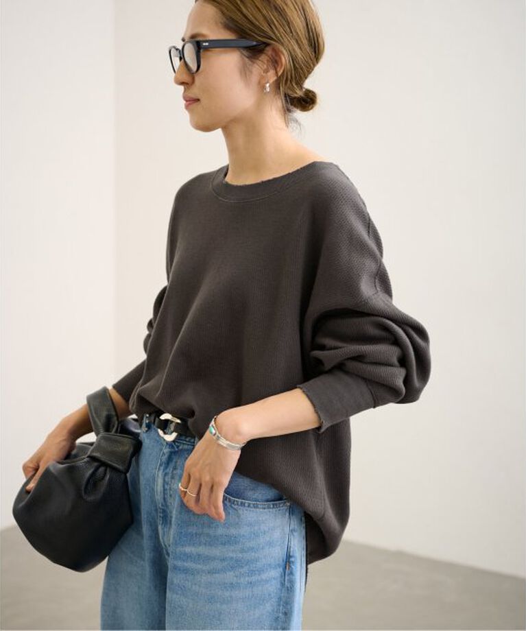 FRAMeWORK「Healthknit/ヘルスニット 別注Thermal king Honeycomb」|Tシャツ・カットソー|