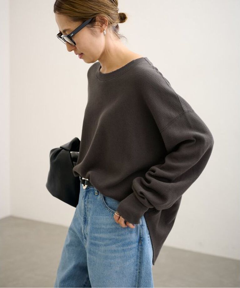 FRAMeWORK「Healthknit/ヘルスニット 別注Thermal king Honeycomb」|Tシャツ・カットソー|