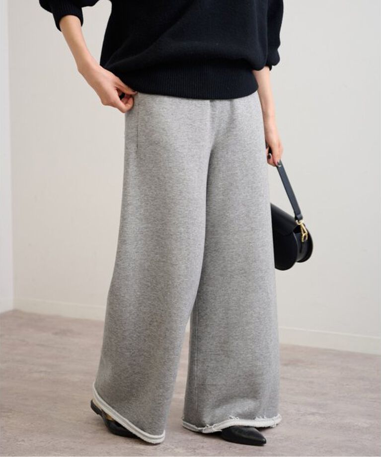 FRAMeWORK「SEEALL/シーオール BUGGY SWEAT パンツ」|その他|グレーB