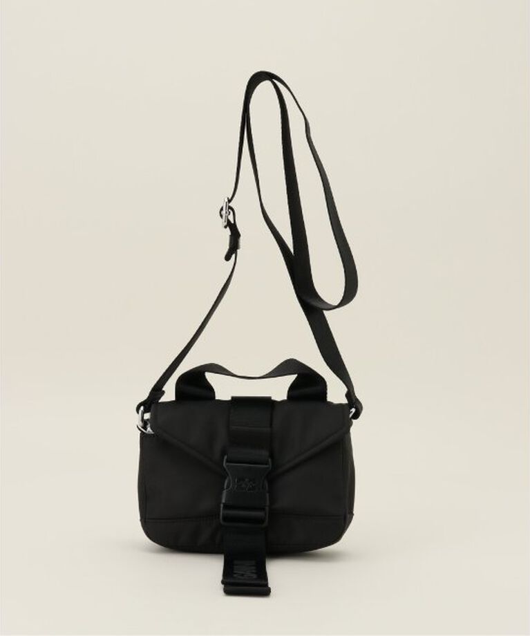 U by SPICK&SPAN「【GANNI / ガニー】 Recycled Tech Mini Satchel」|ショルダー・メッセンジャー|ブラック