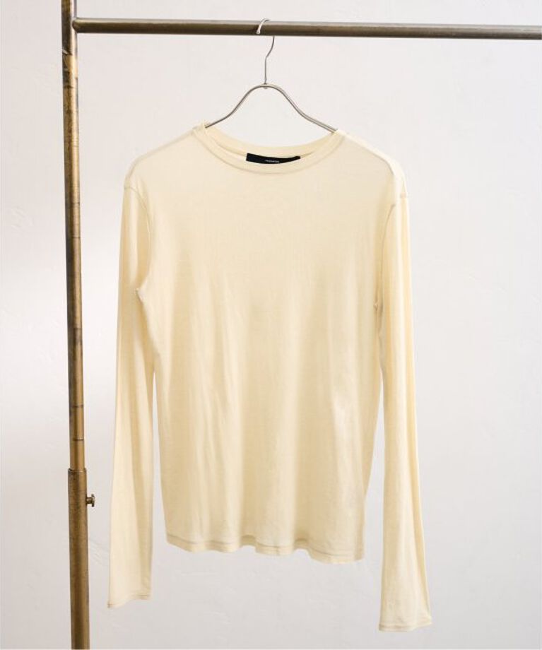 FRAMeWORK「≪追加≫HTシアーロングTee4」|Tシャツ・カットソー|イエロー