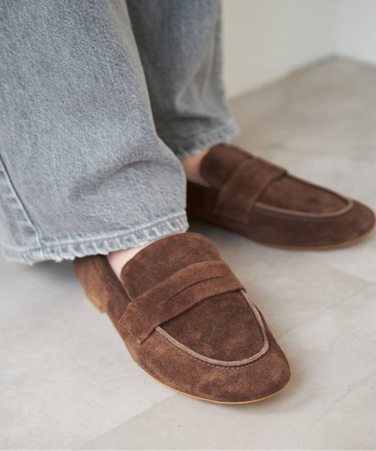 Spick and Span「Spick & Span スウェードローファー」|ローファー|