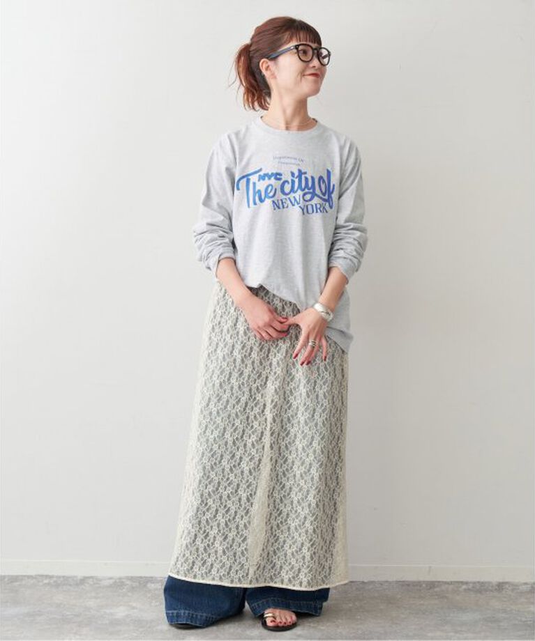 Spick and Span「フレアレーススカート」|スカート|