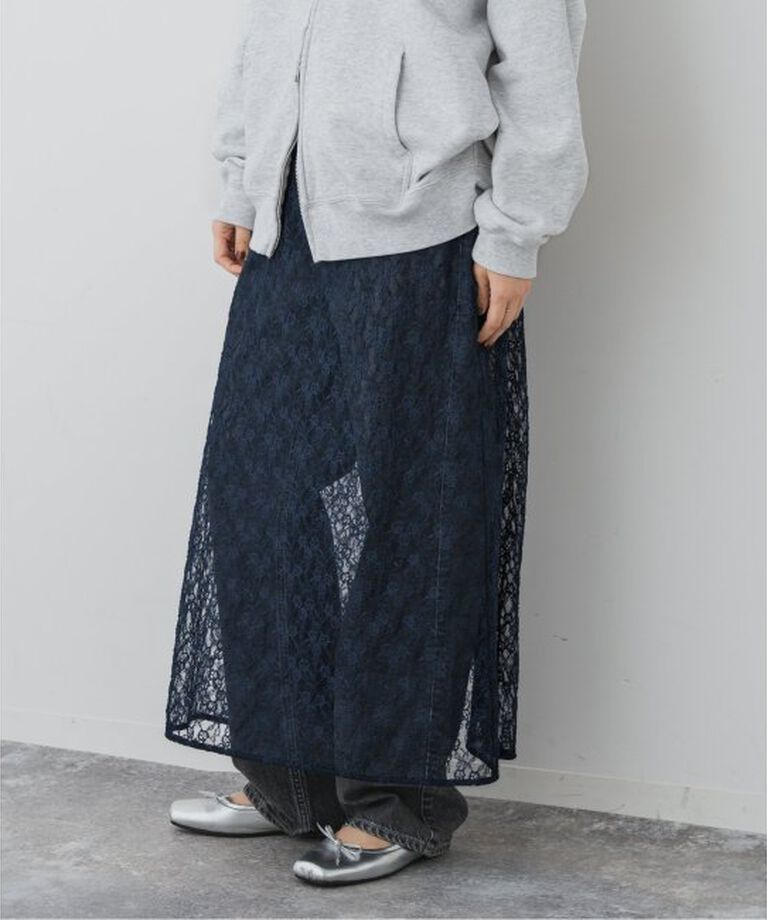 Spick and Span「フレアレーススカート」|スカート|