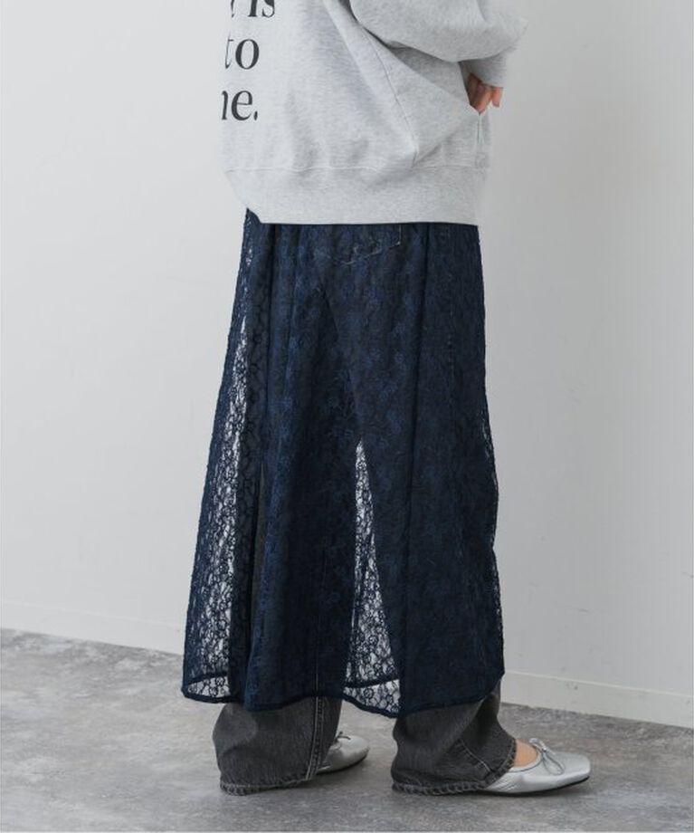 Spick and Span「フレアレーススカート」|スカート|