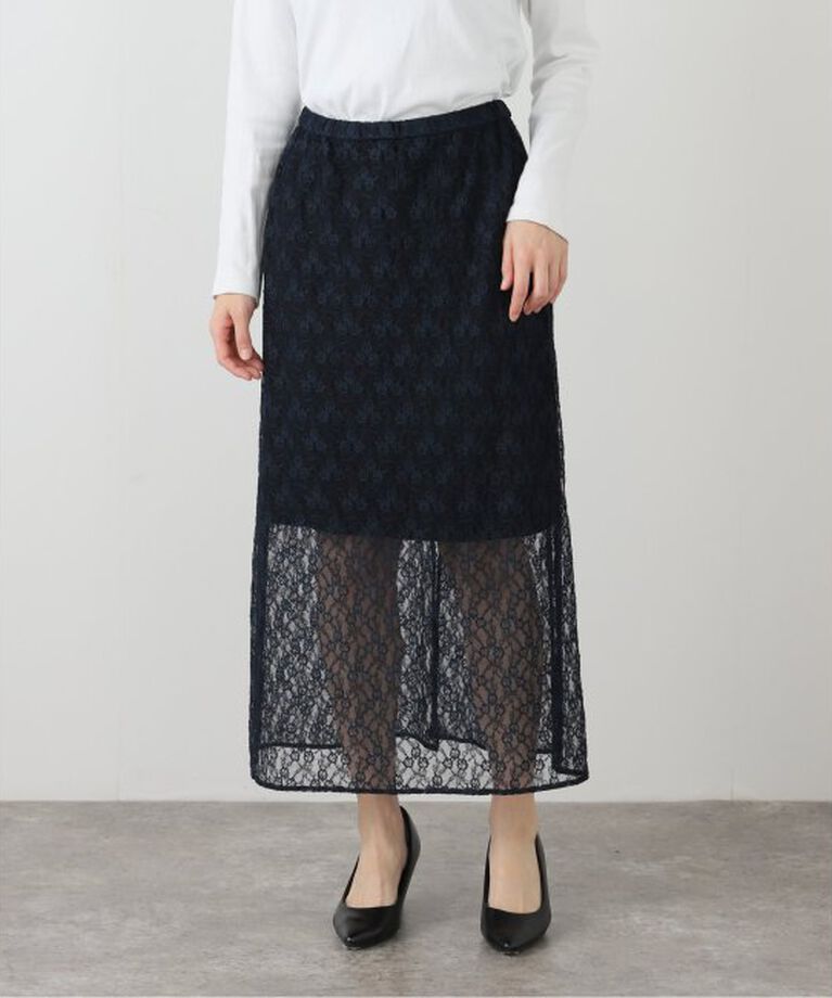 Spick and Span「フレアレーススカート」|スカート|