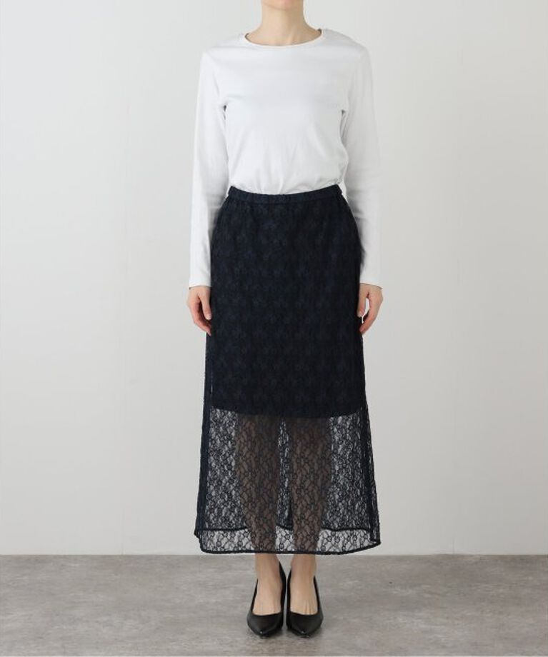 Spick and Span「フレアレーススカート」|スカート|