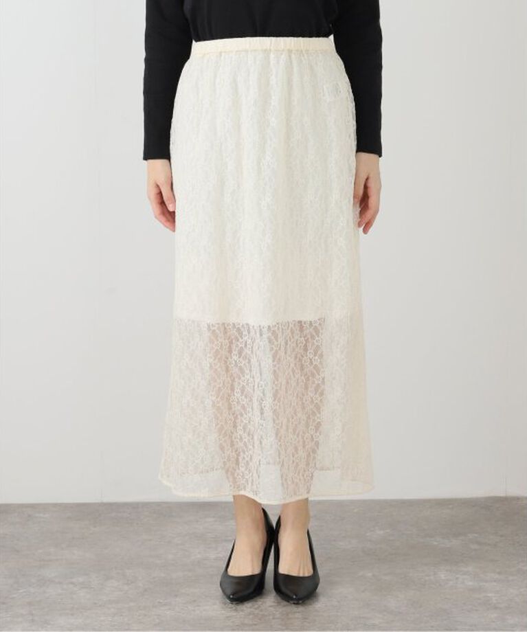 Spick and Span「フレアレーススカート」|スカート|