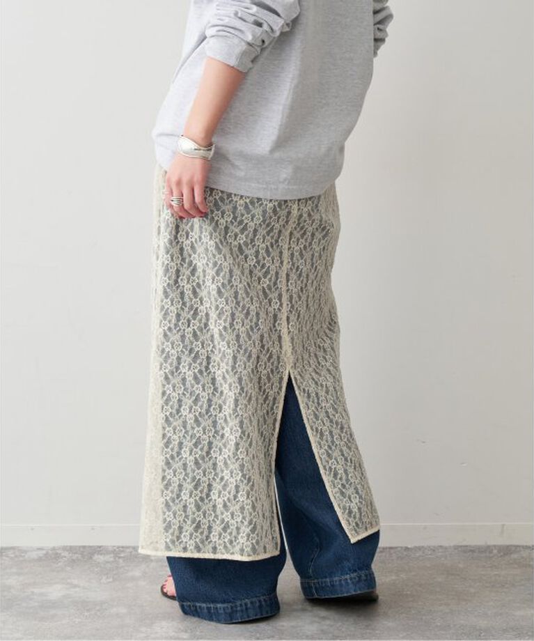 Spick and Span「フレアレーススカート」|スカート|