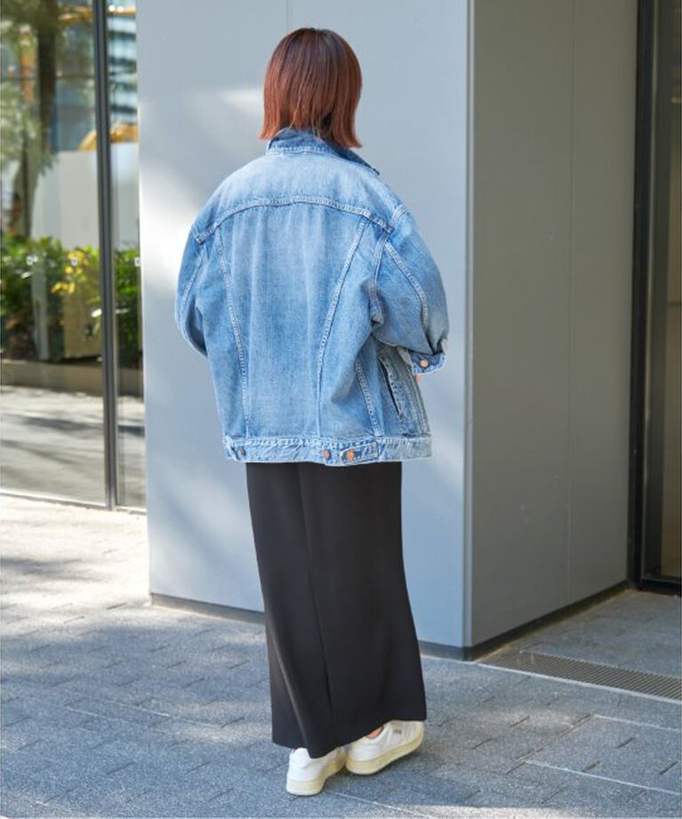 Spick and Span「《追加》イージーIラインスカート」|スカート|