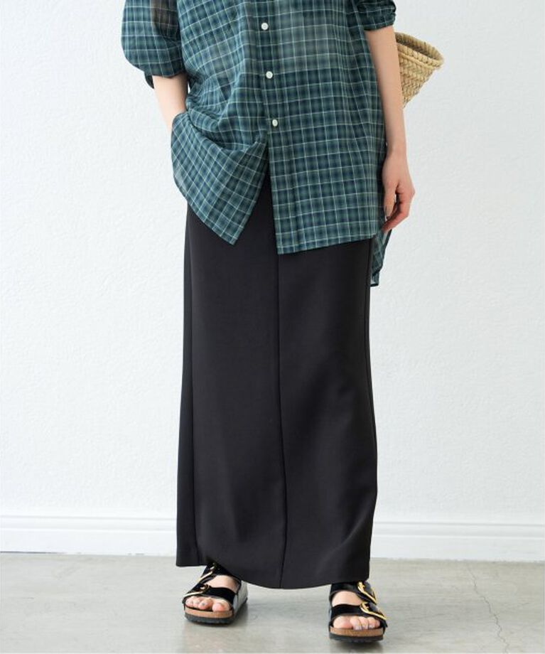 Spick and Span「《追加》イージーIラインスカート」|スカート|