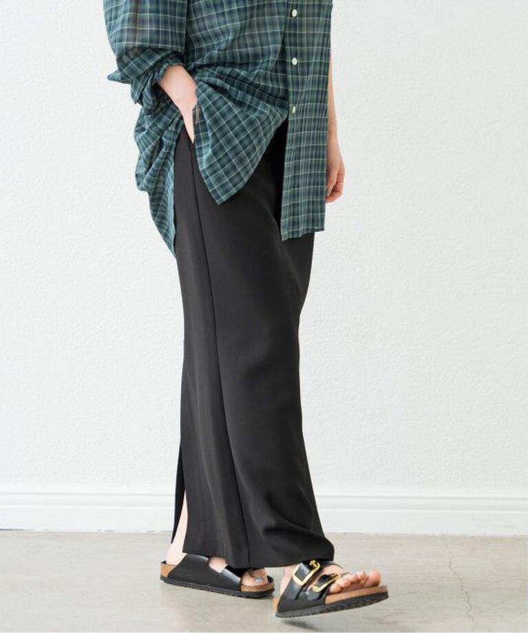 Spick and Span「《追加》イージーIラインスカート」|スカート|