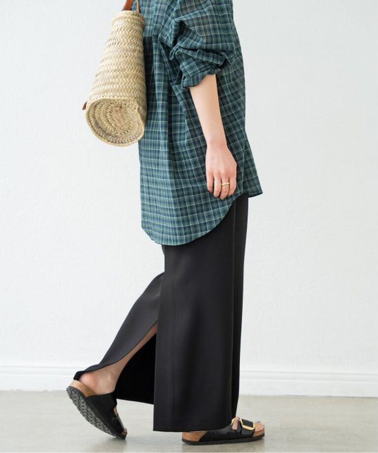 Spick and Span「《追加》イージーIラインスカート」|スカート|