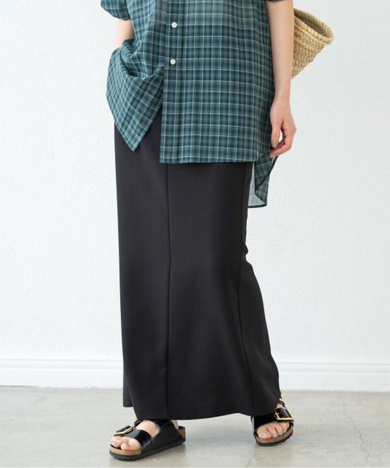 Spick and Span「《追加》イージーIラインスカート」|スカート|