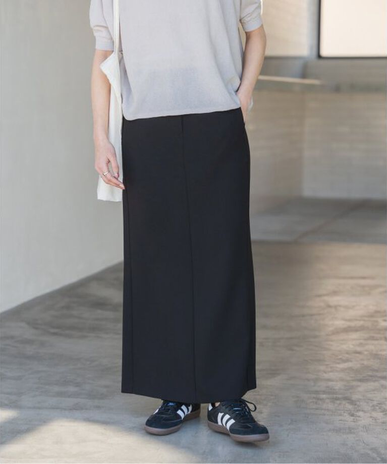 Spick and Span「《追加》イージーIラインスカート」|スカート|