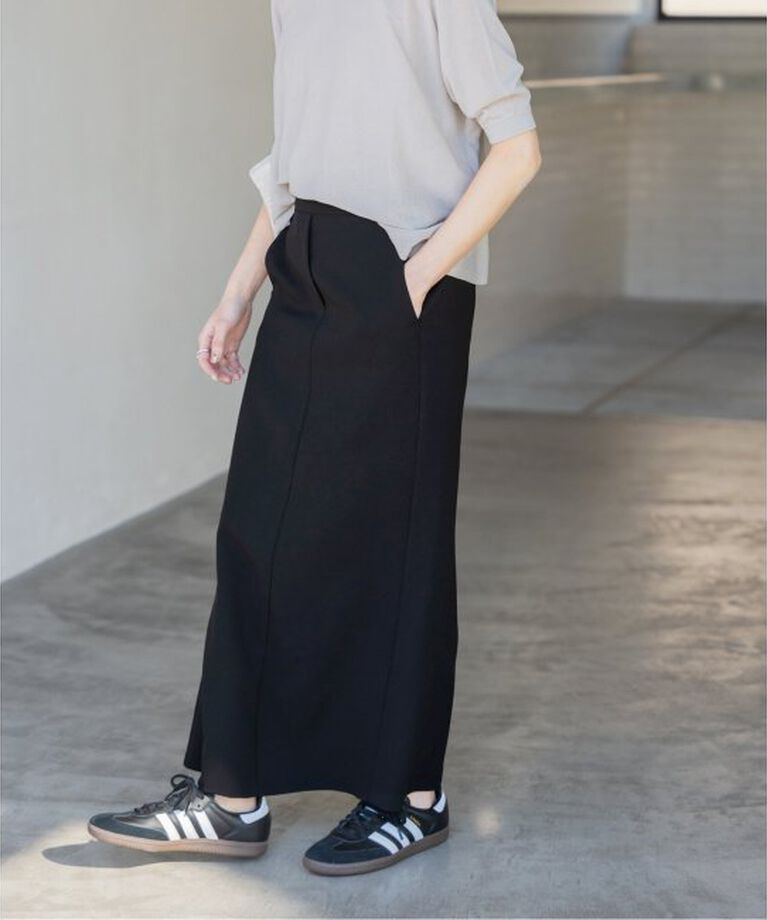 Spick and Span「《追加》イージーIラインスカート」|スカート|