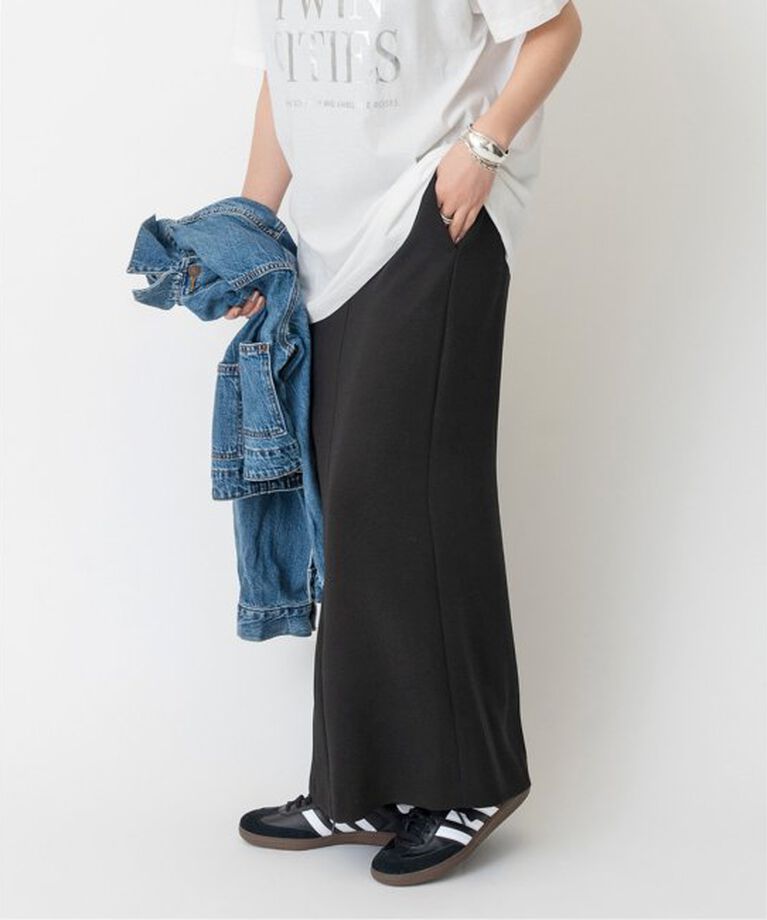Spick and Span「《追加》イージーIラインスカート」|スカート|