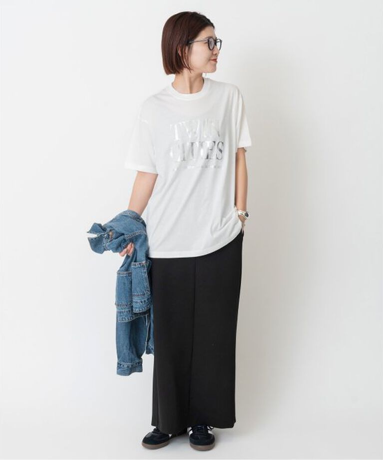 Spick and Span「《追加》イージーIラインスカート」|スカート|
